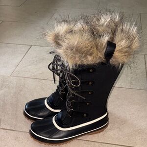 JBU ELLA WOMEN’S HIGH CALF FAUX FUR DUCK BOOT